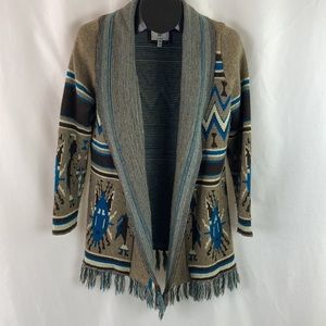 I Love H81 Open Front Cardigan Sweater
